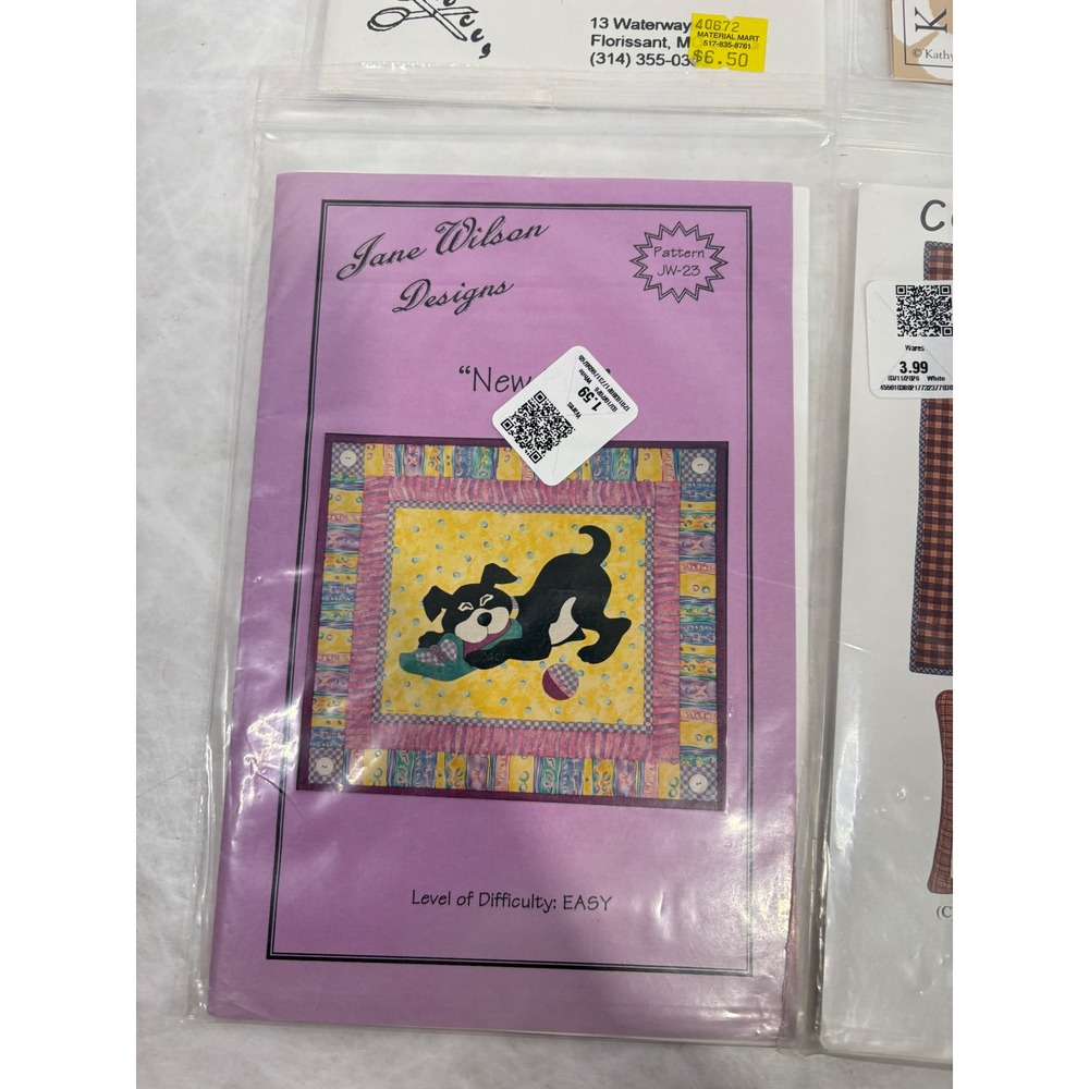 Lot of 6 Applique Quilt Patterns Katrinka Country Bears Henny Penny StoryQuilts - Picture 5 of 12